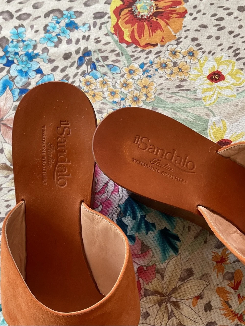 Il Sandolo suede Wedge Sandals.